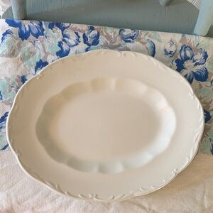 Elegant Cream Dinner Platter